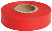 TAPE FLAGGING 100M FLURO RED  